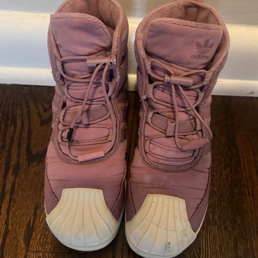 Adidas Kids Mauve Snow Boots